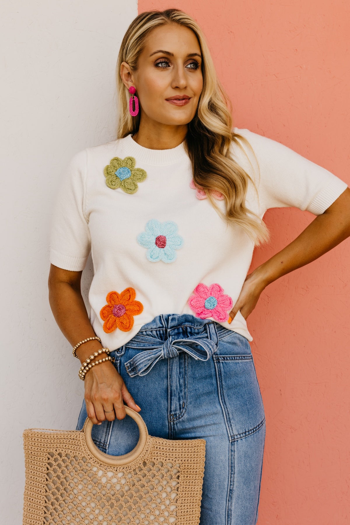 The Joellen Floral Sweater Top