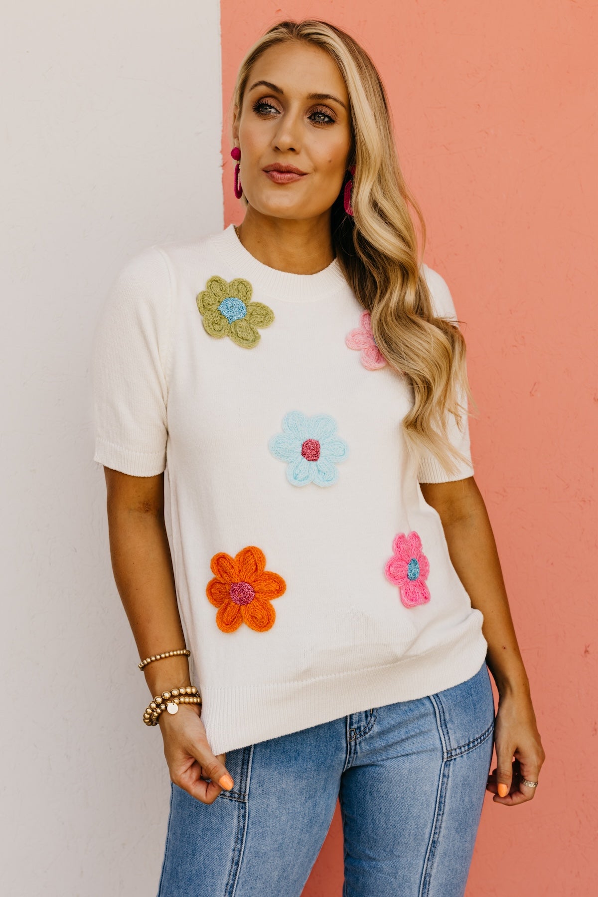 The Joellen Floral Sweater Top