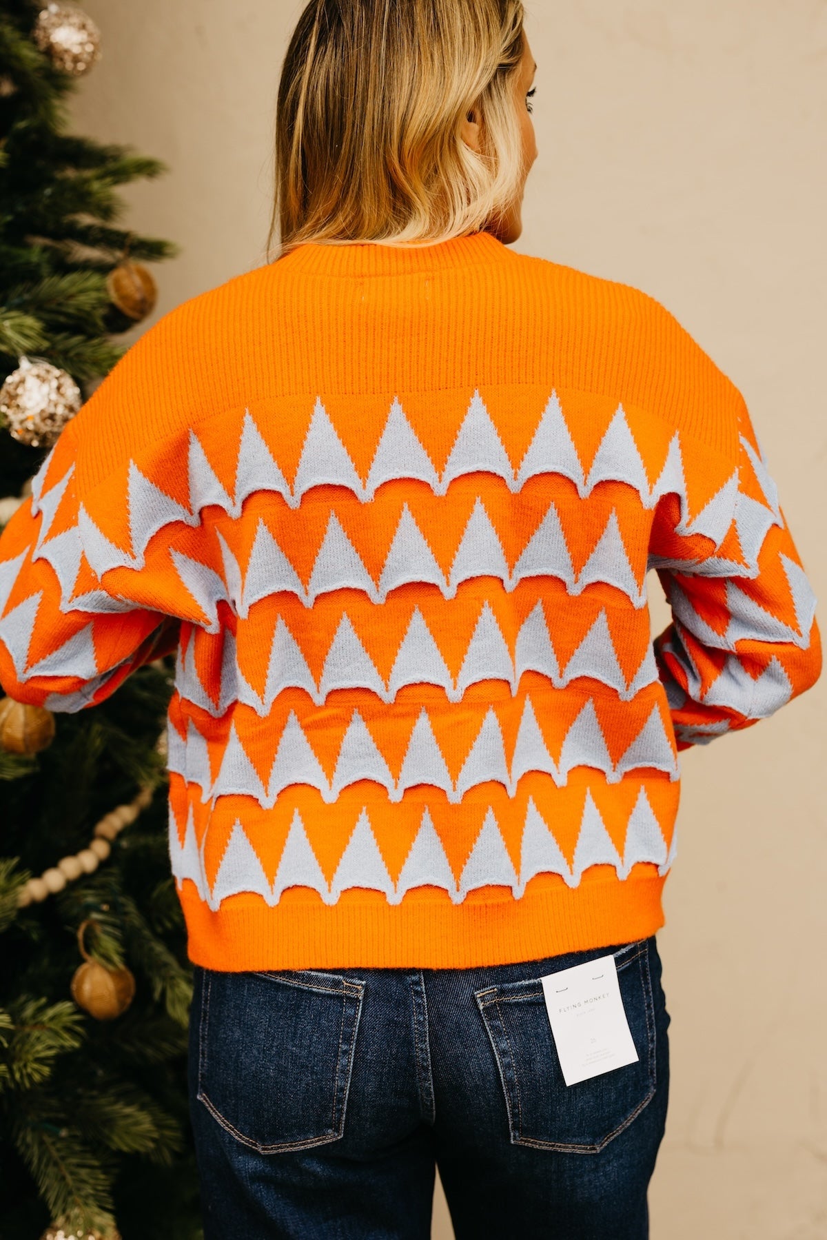 The Rory Geometric Pattern Sweater