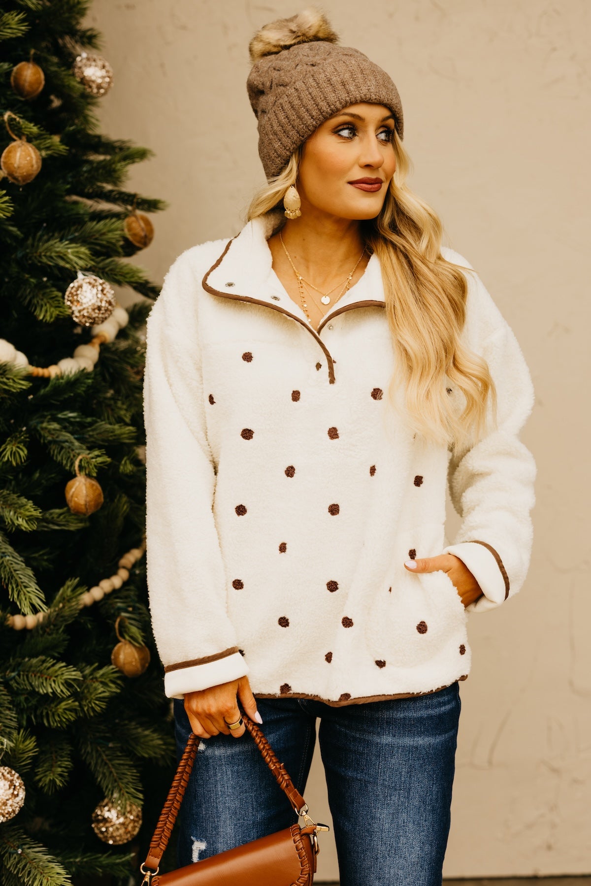 The Belinda Fleece Pullover Sweater