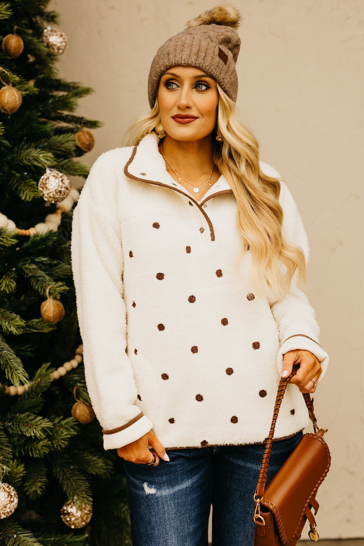 The Belinda Fleece Pullover Sweater