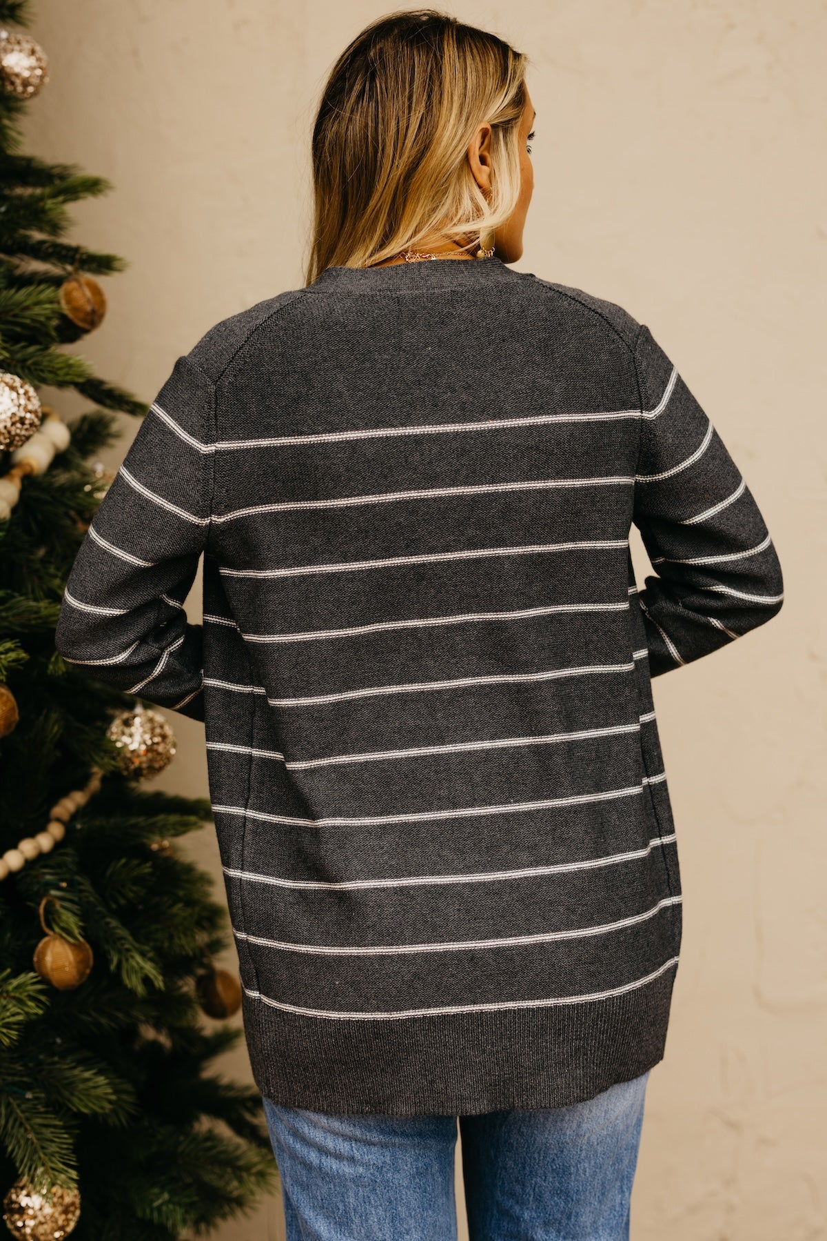 The Vincenzo Striped Cardigan