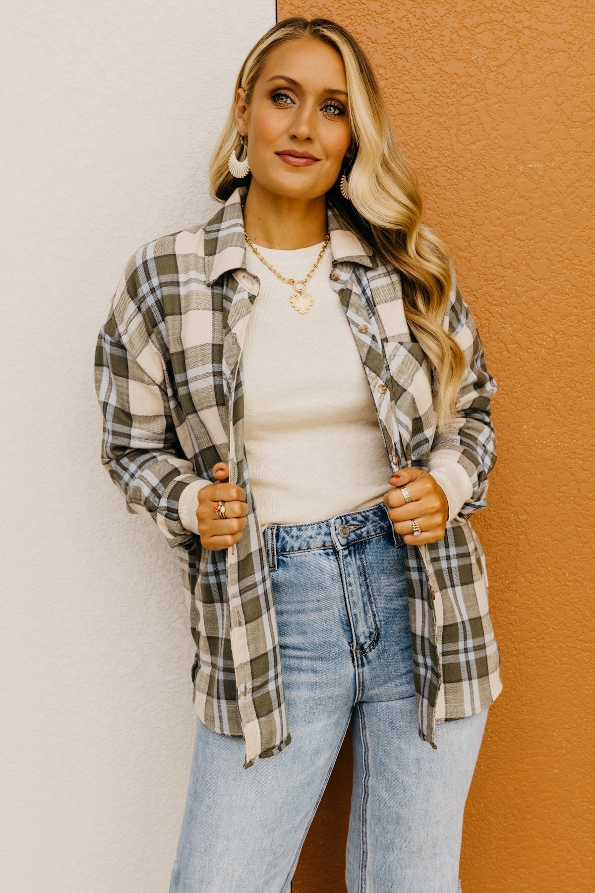 The Bridget Boyfriend Flannel Shirt