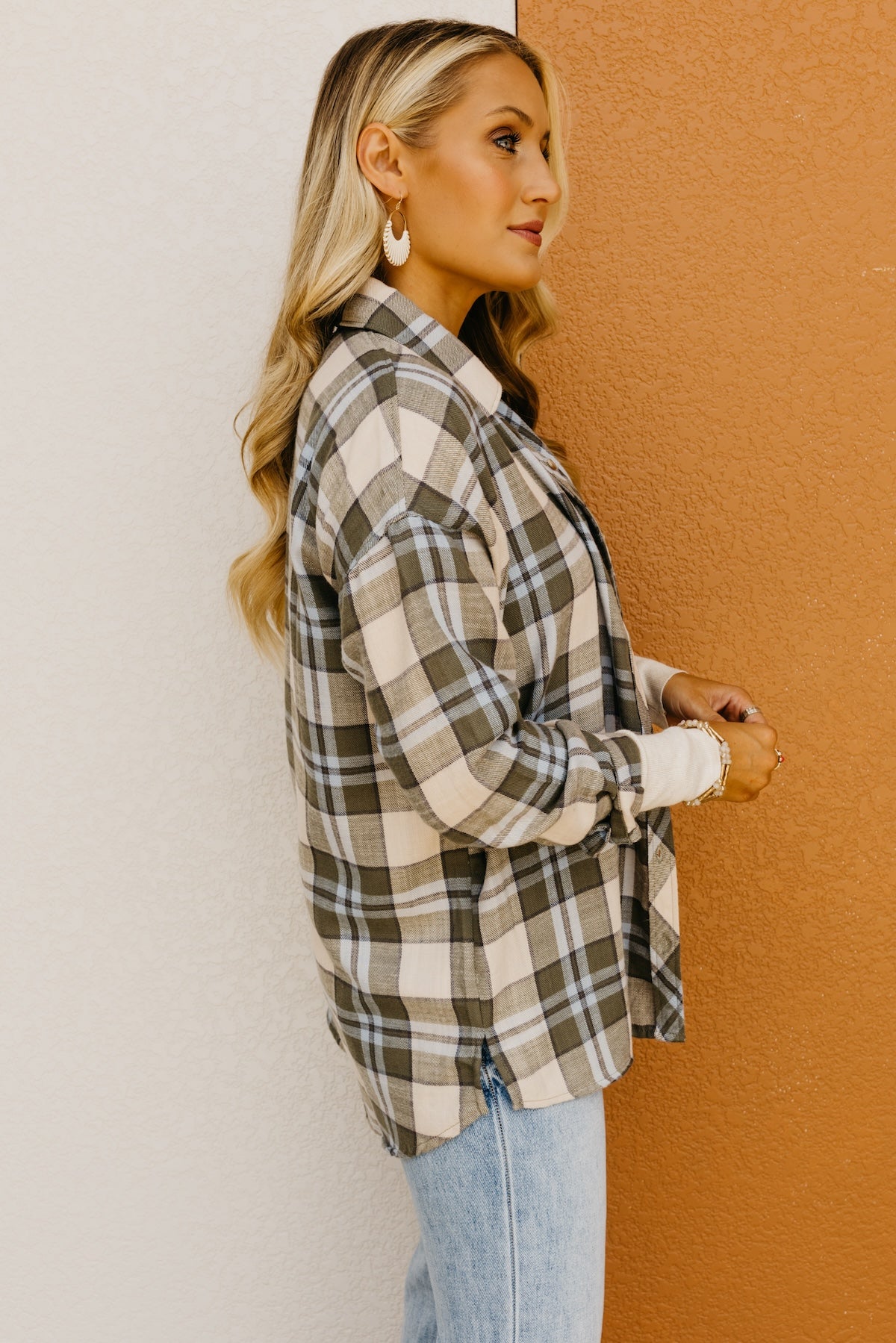 The Bridget Boyfriend Flannel Shirt