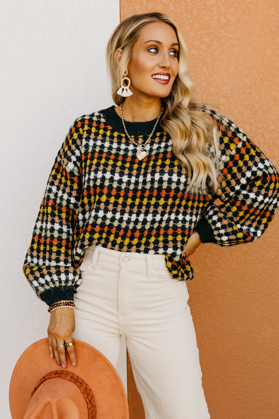 The Emmitt Dot Detail Sweater