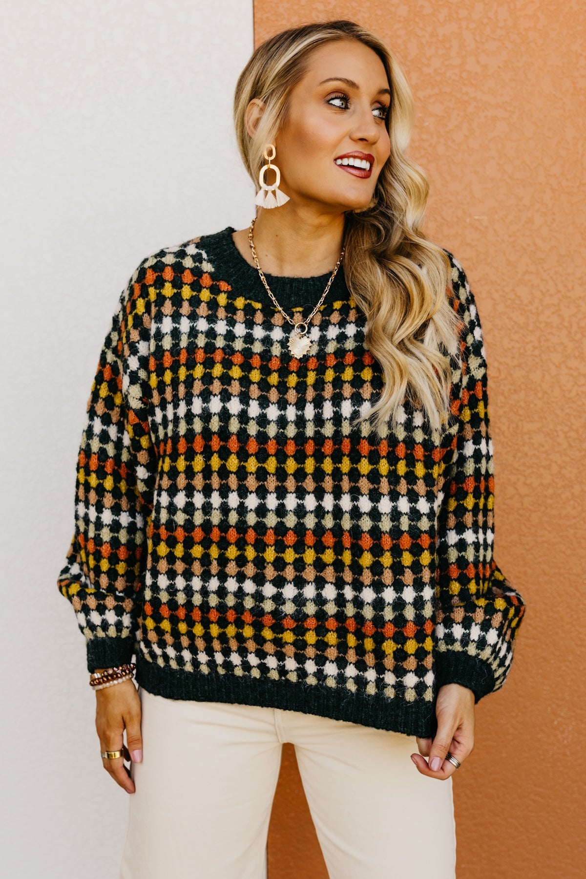 The Emmitt Dot Detail Sweater