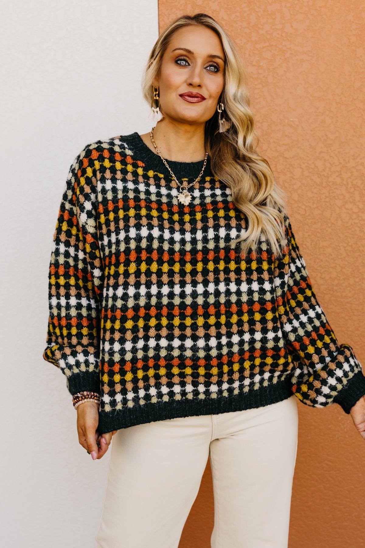 The Emmitt Dot Detail Sweater