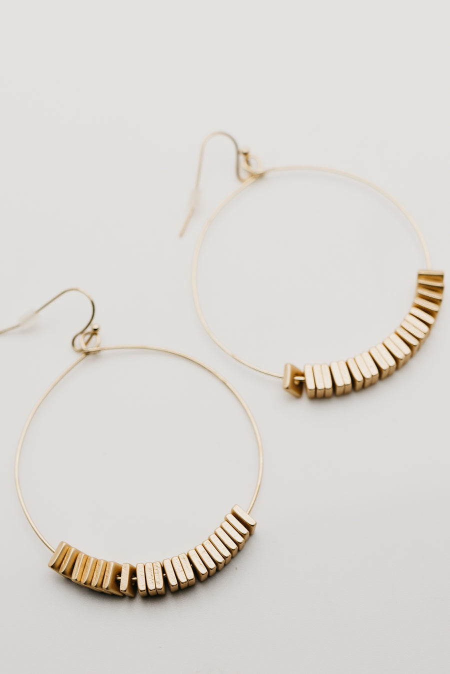 The Leana Circle Drop Earring