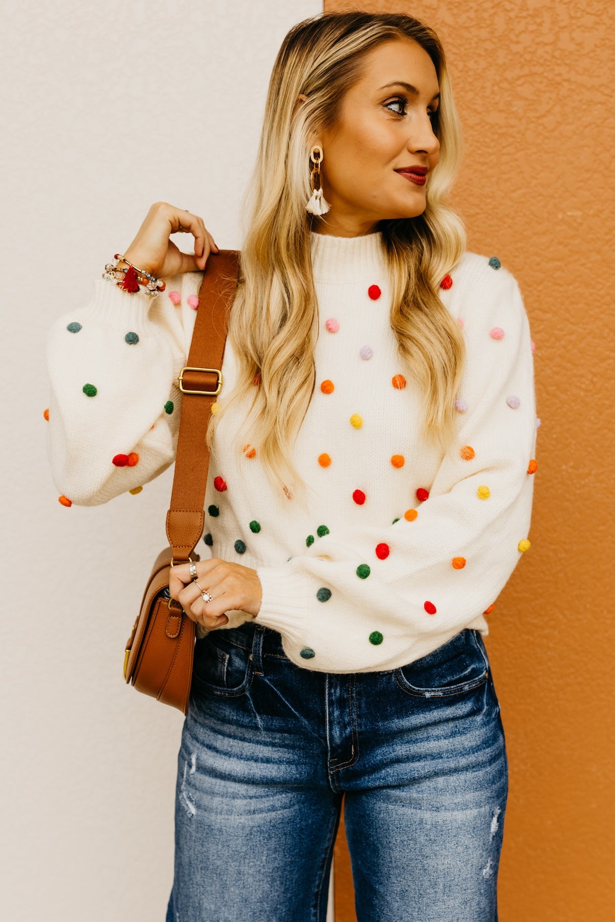 The Saanvi Pom Pom Sweater