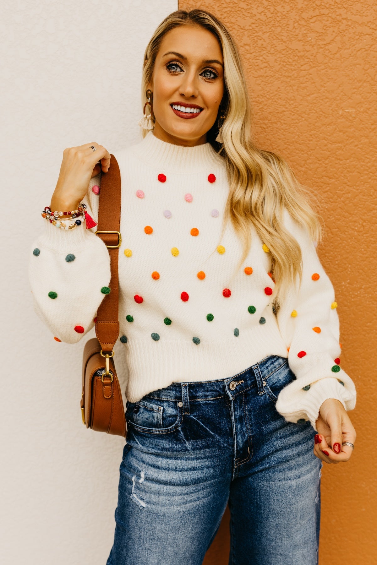 The Saanvi Pom Pom Sweater