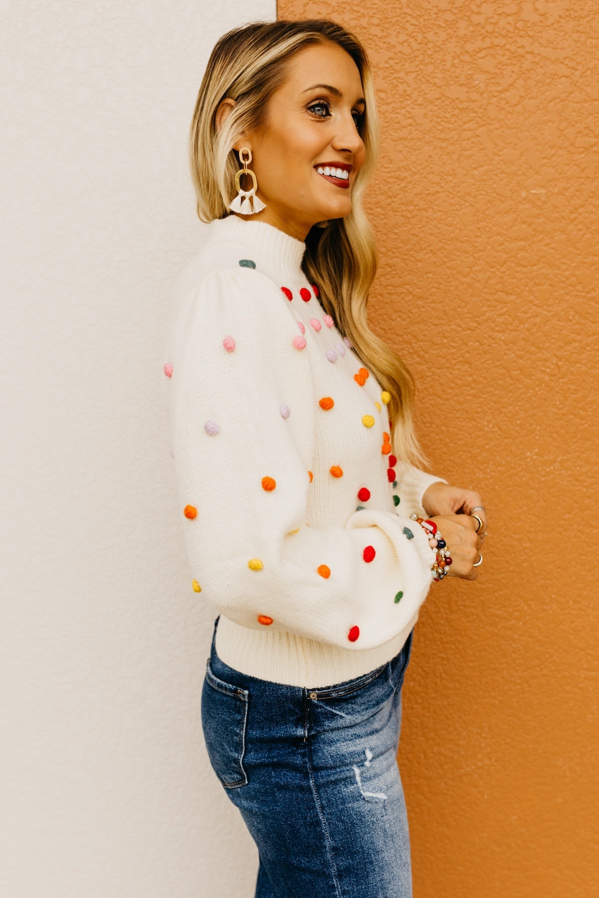 The Saanvi Pom Pom Sweater