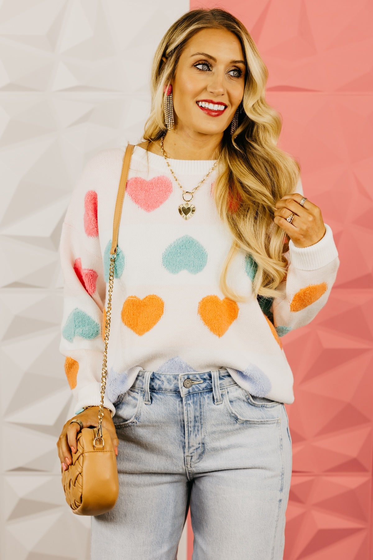 The Full Heart Textured Sweater