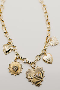 The Taylan Heart Charm Necklace