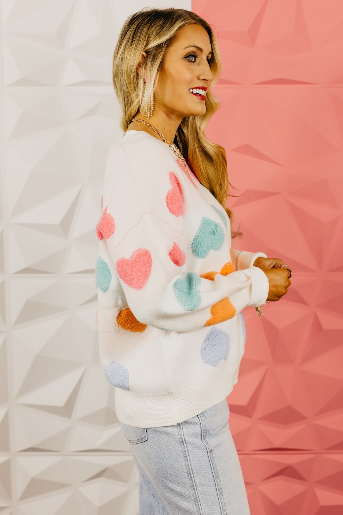 The Full Heart Textured Sweater