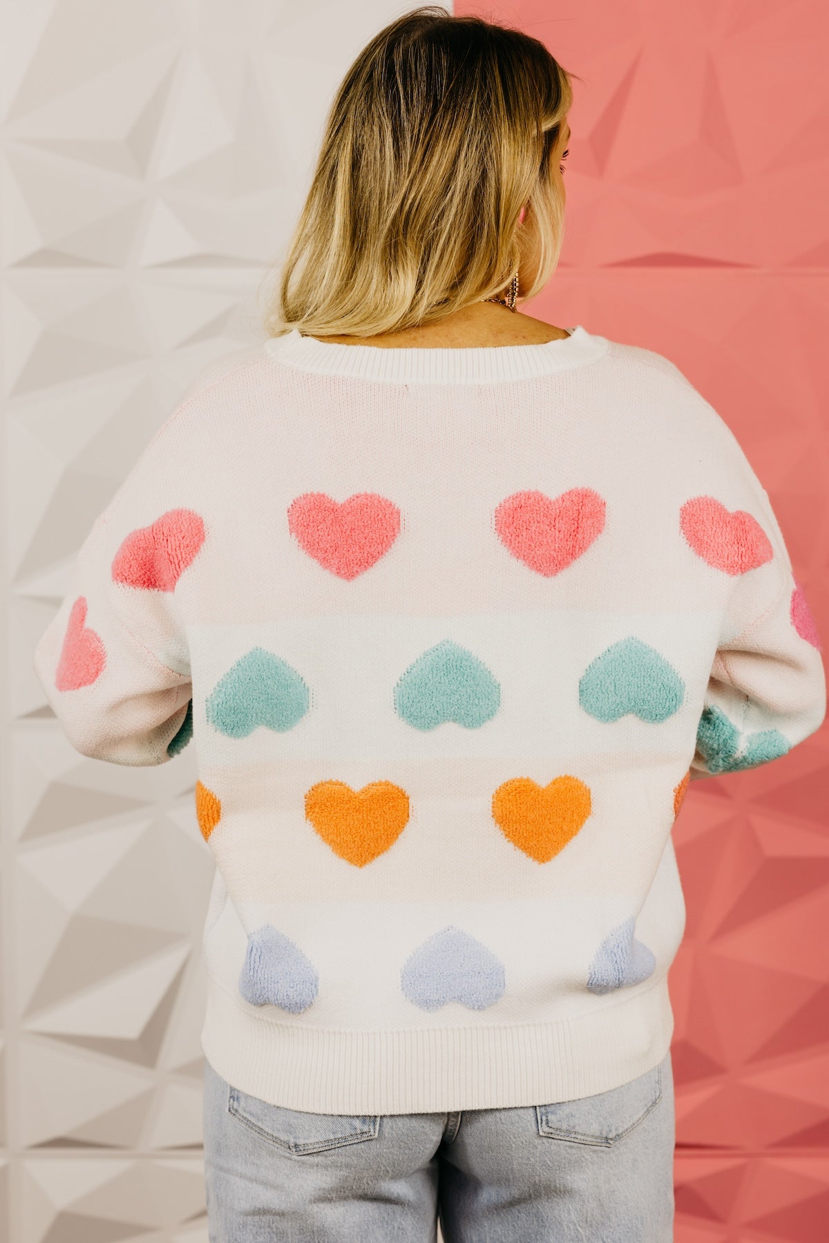 The Full Heart Textured Sweater