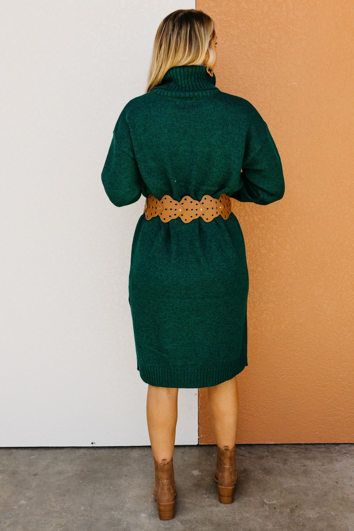 The Emmalynn Turtleneck Sweater Dress