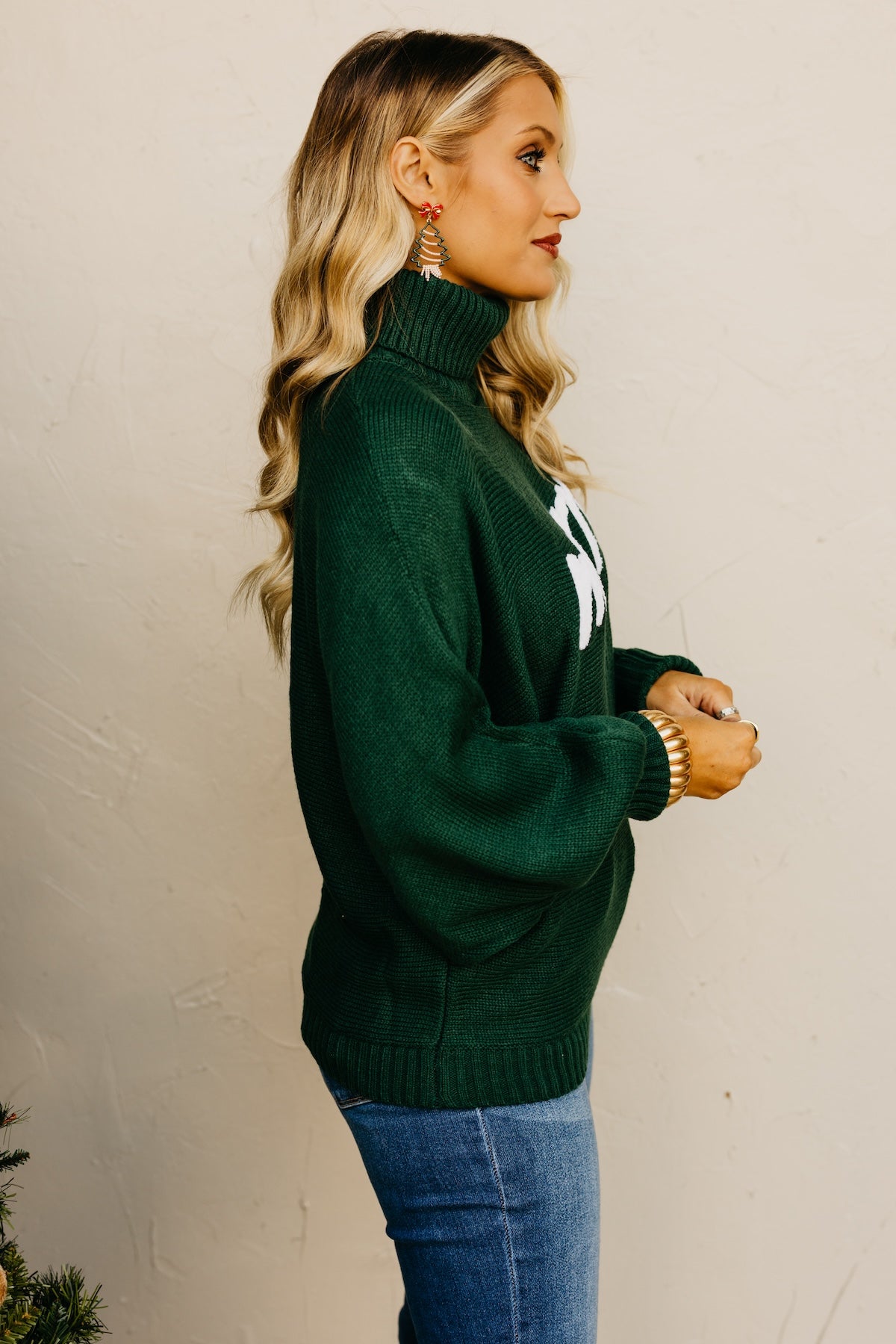 The Holiday Wishes Cowl Neck Sweater