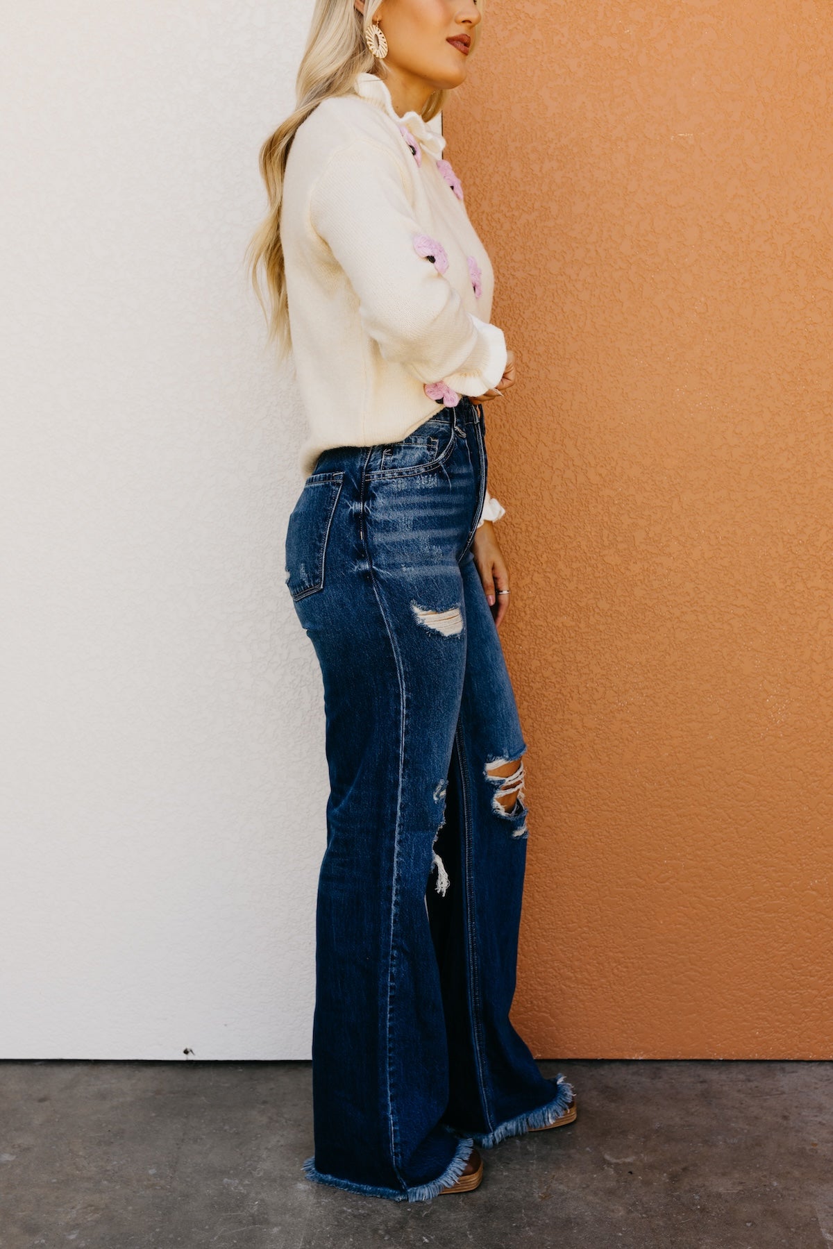 Kan Can Denim | 90's High Rise Wide Flare Jeans - KC7405DV2