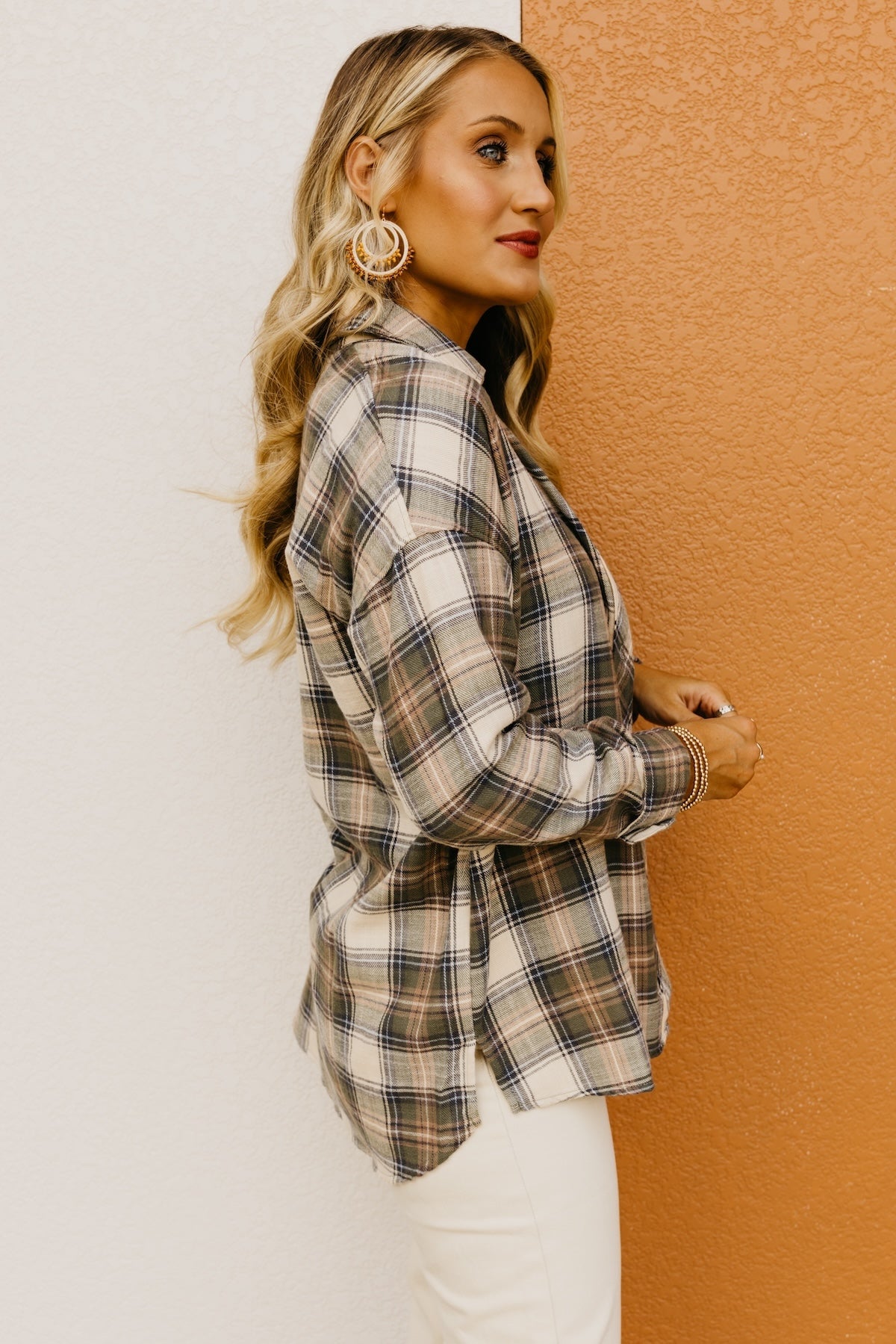 The Clarissa Oversize Flannel Shirt