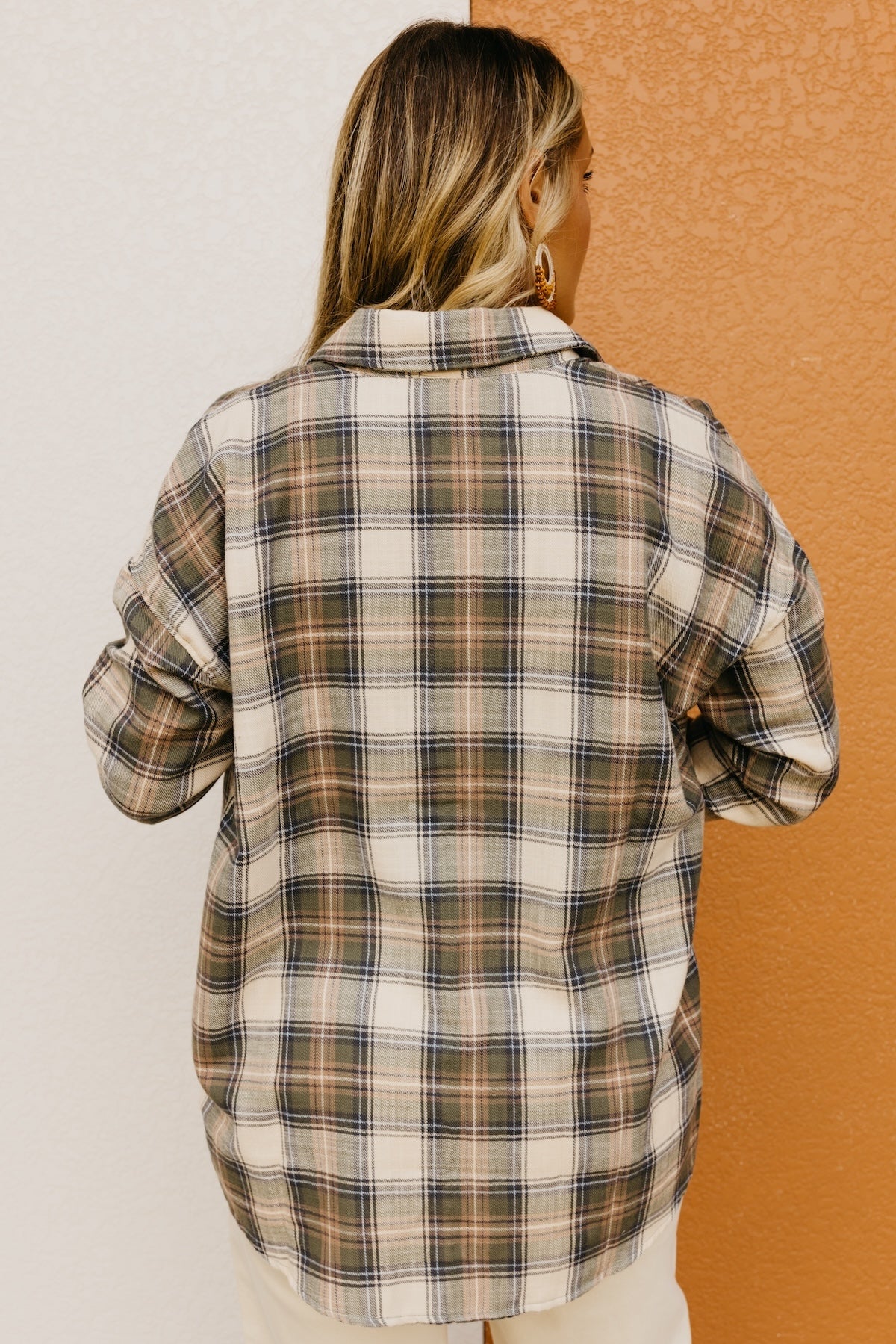 The Clarissa Oversize Flannel Shirt