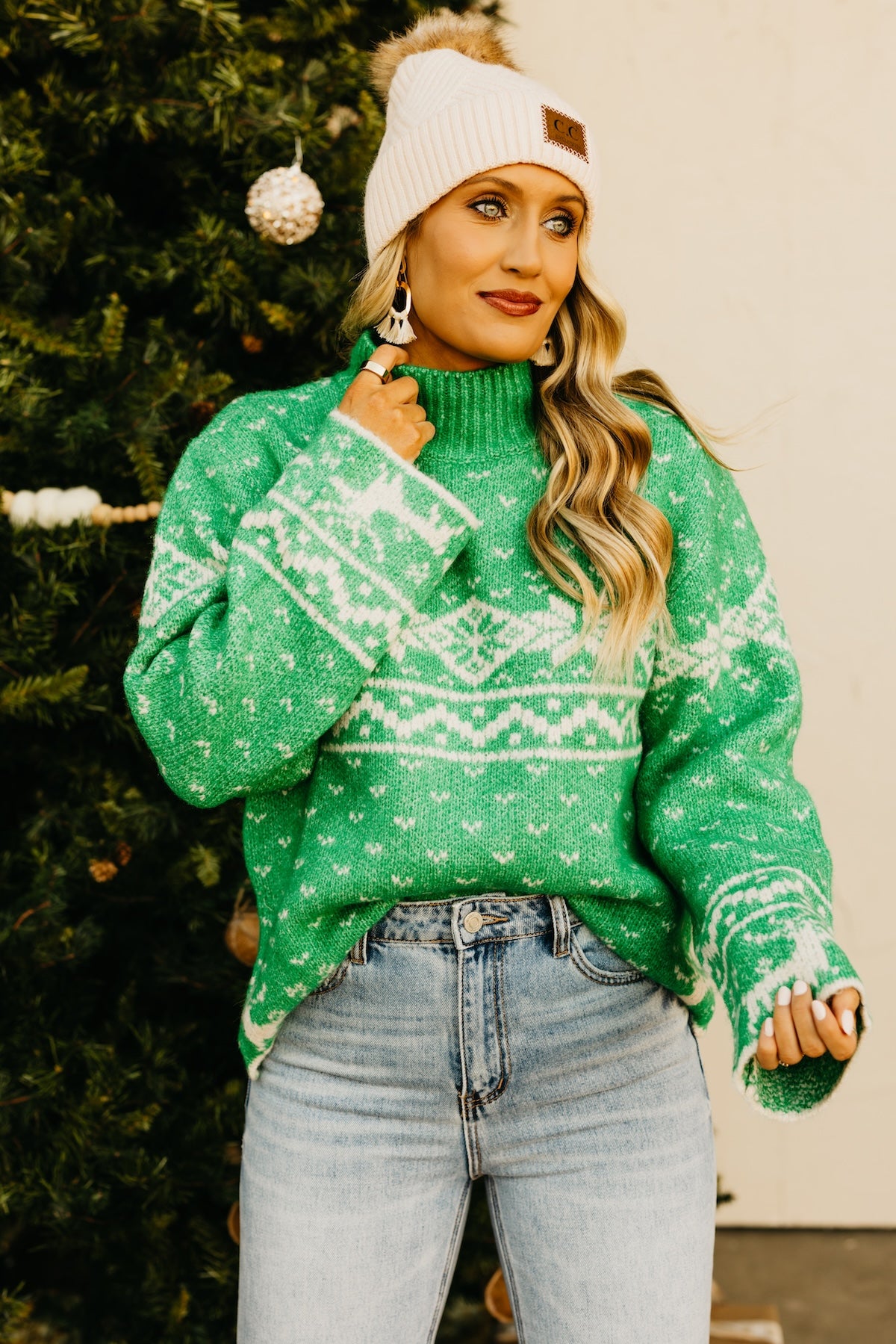 The Nevaeh Reindeer Sweater