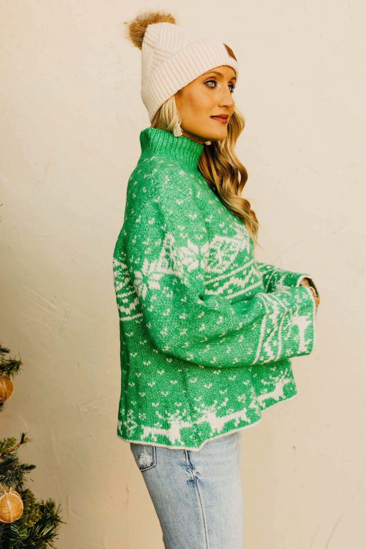 The Nevaeh Reindeer Sweater