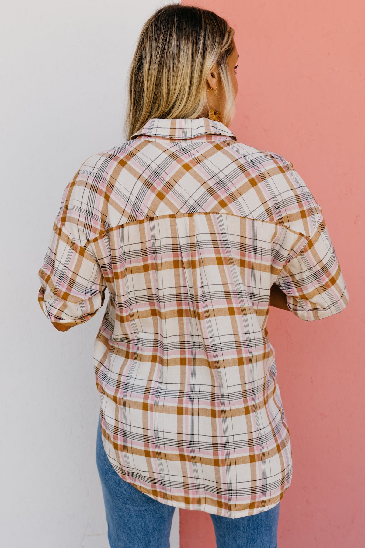 The Leyla Plaid Oversized Shirt