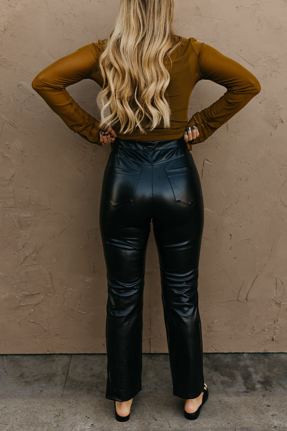 Leather pants orders afterpay