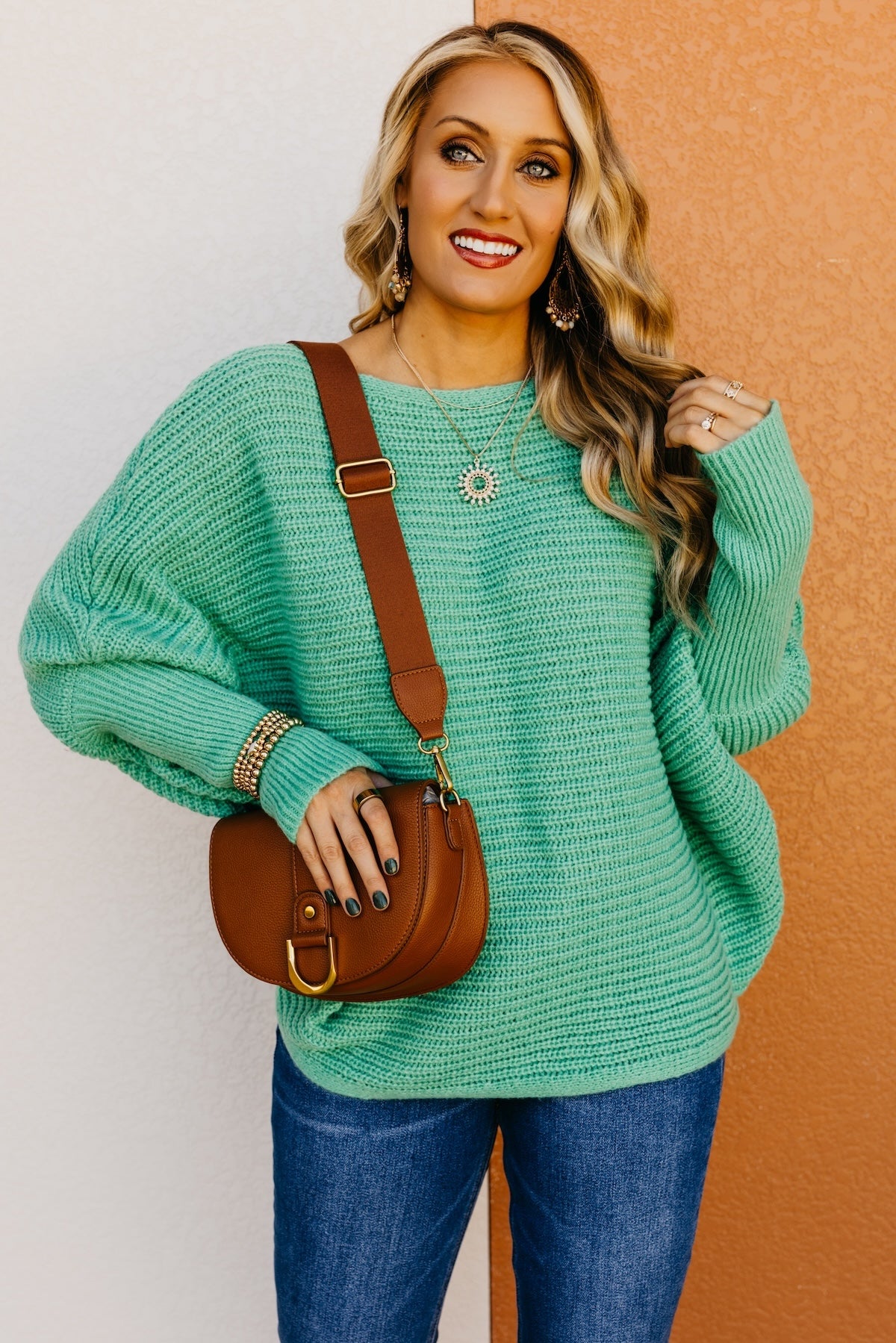 The Elizabeth Dolman Sleeve Sweater