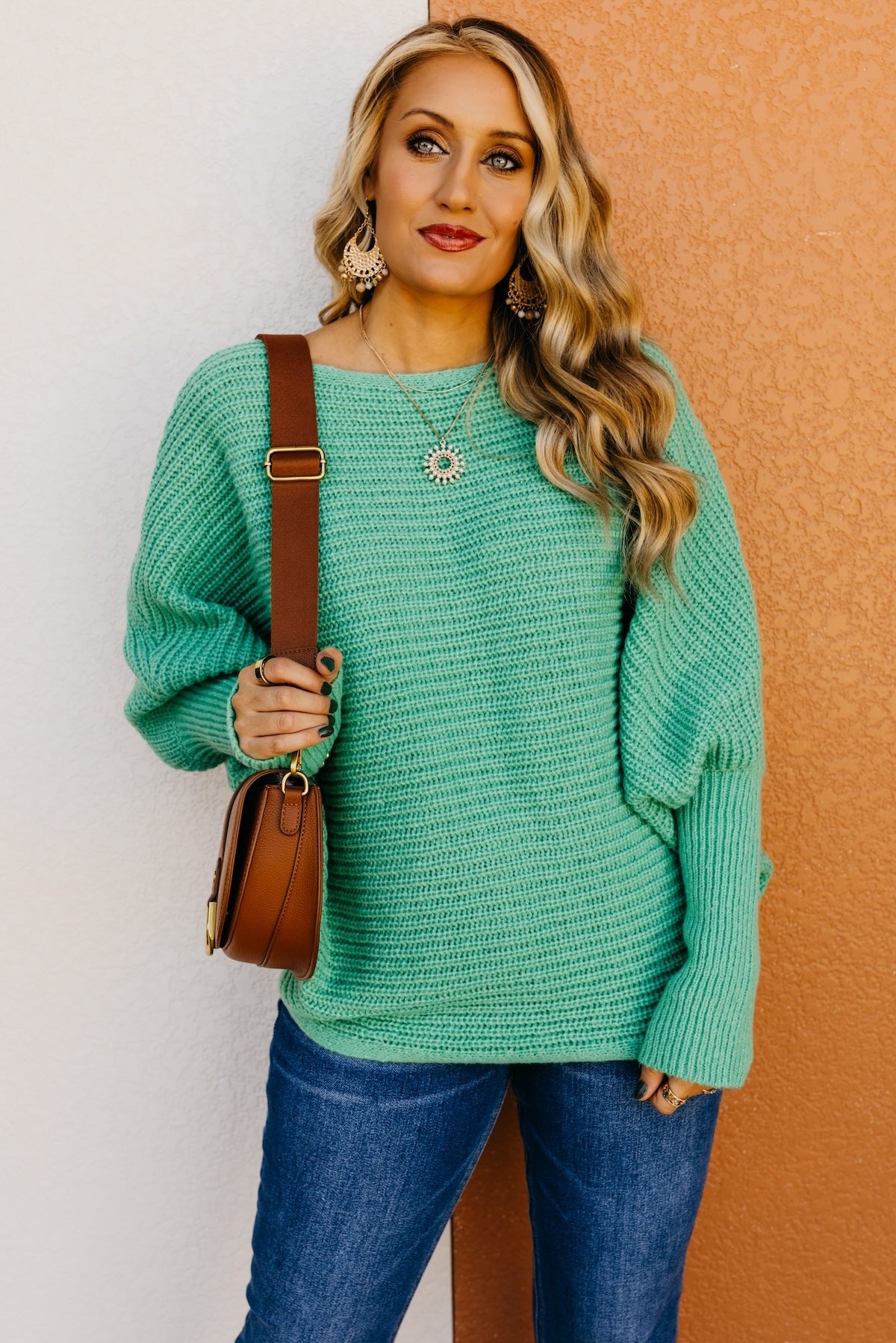 The Elizabeth Dolman Sleeve Sweater