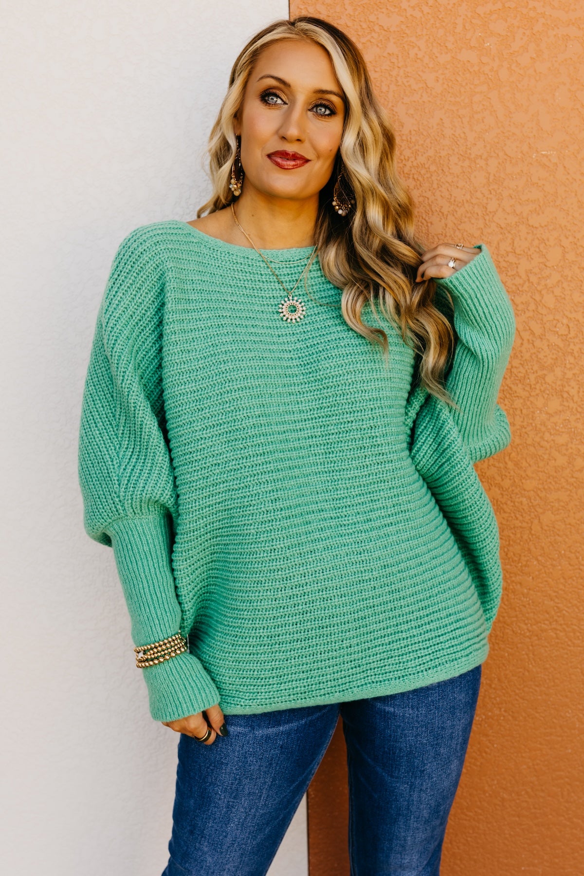 The Elizabeth Dolman Sleeve Sweater