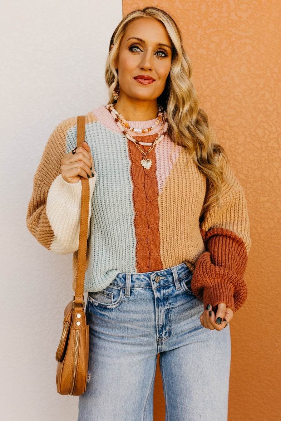 The Alaric Color Block Sweater