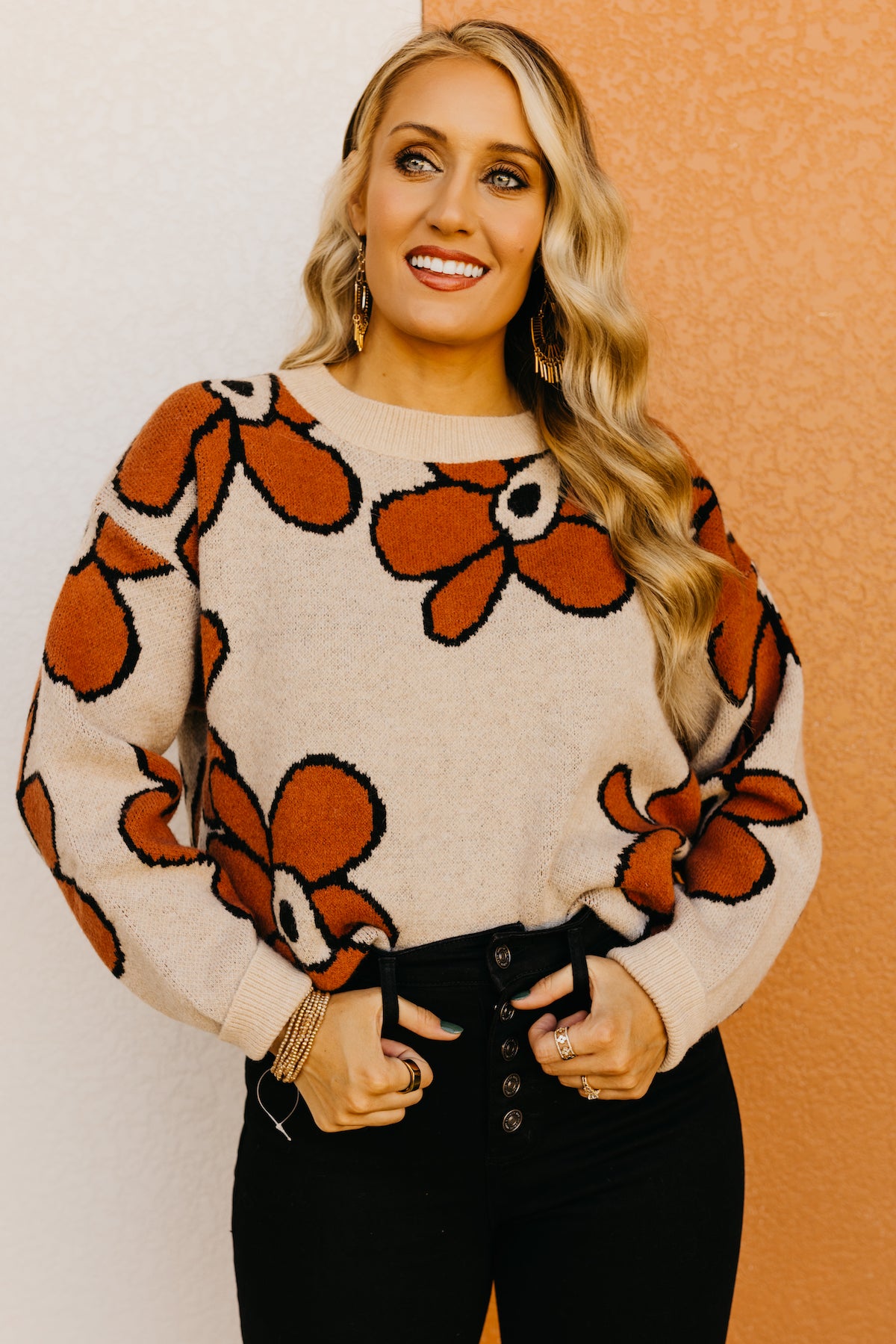 The Sophia Floral Sweater