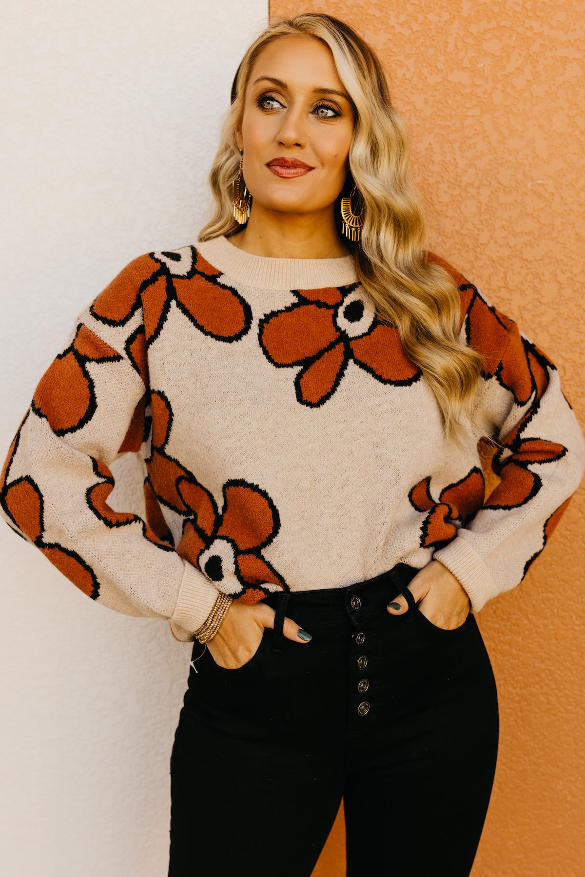 The Sophia Floral Sweater