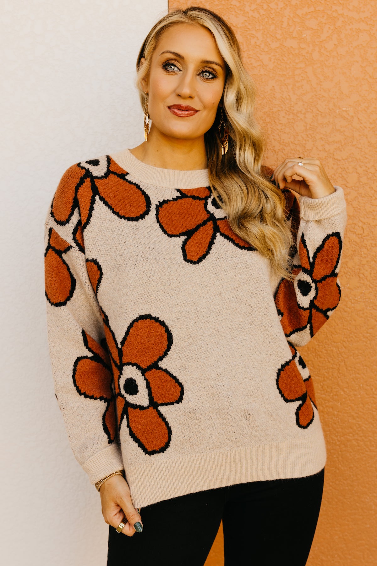 The Sophia Floral Sweater