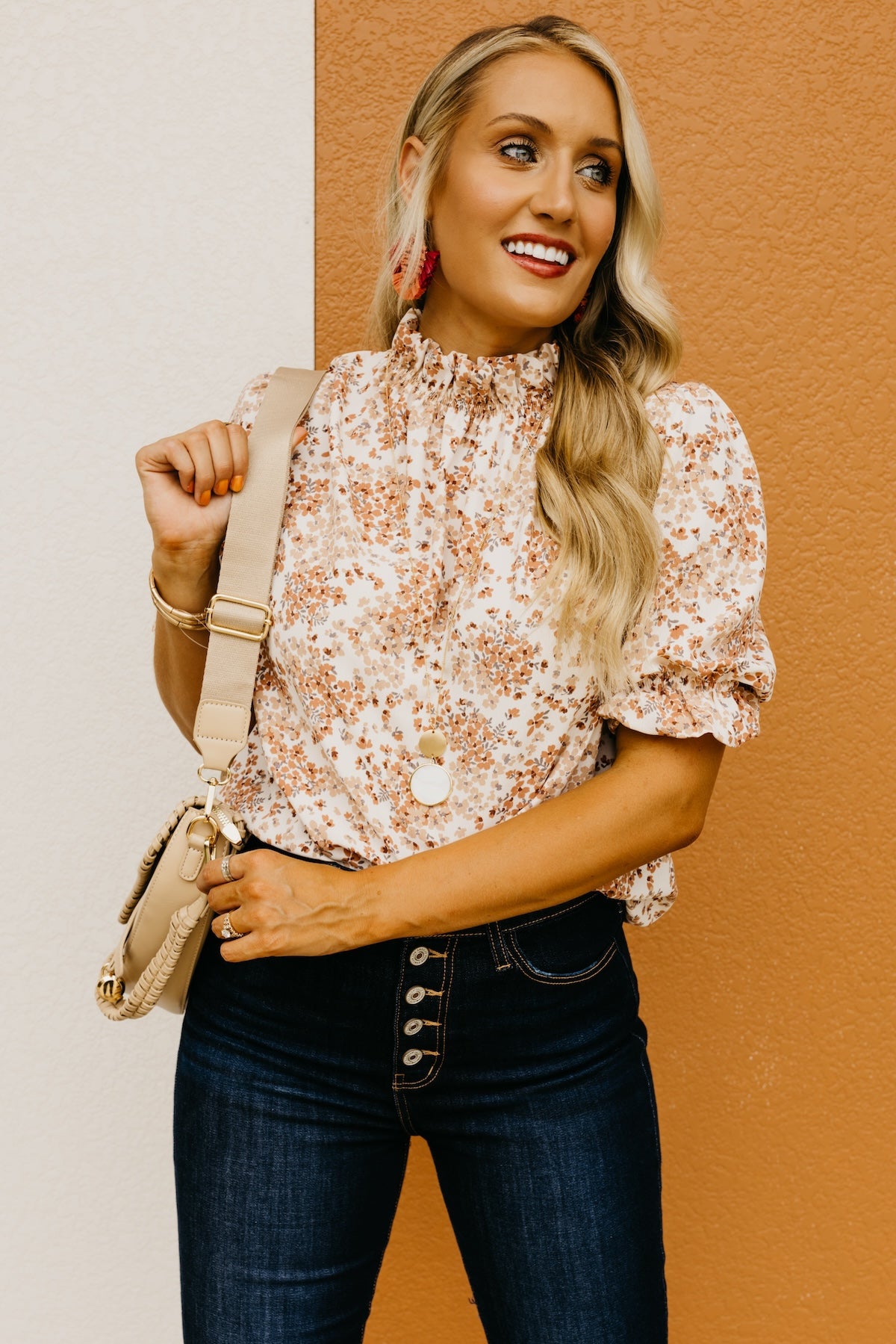 The Hanes Floral Blouse