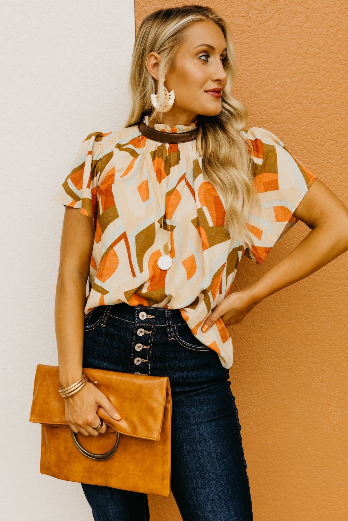 The Weber Printed Blouse