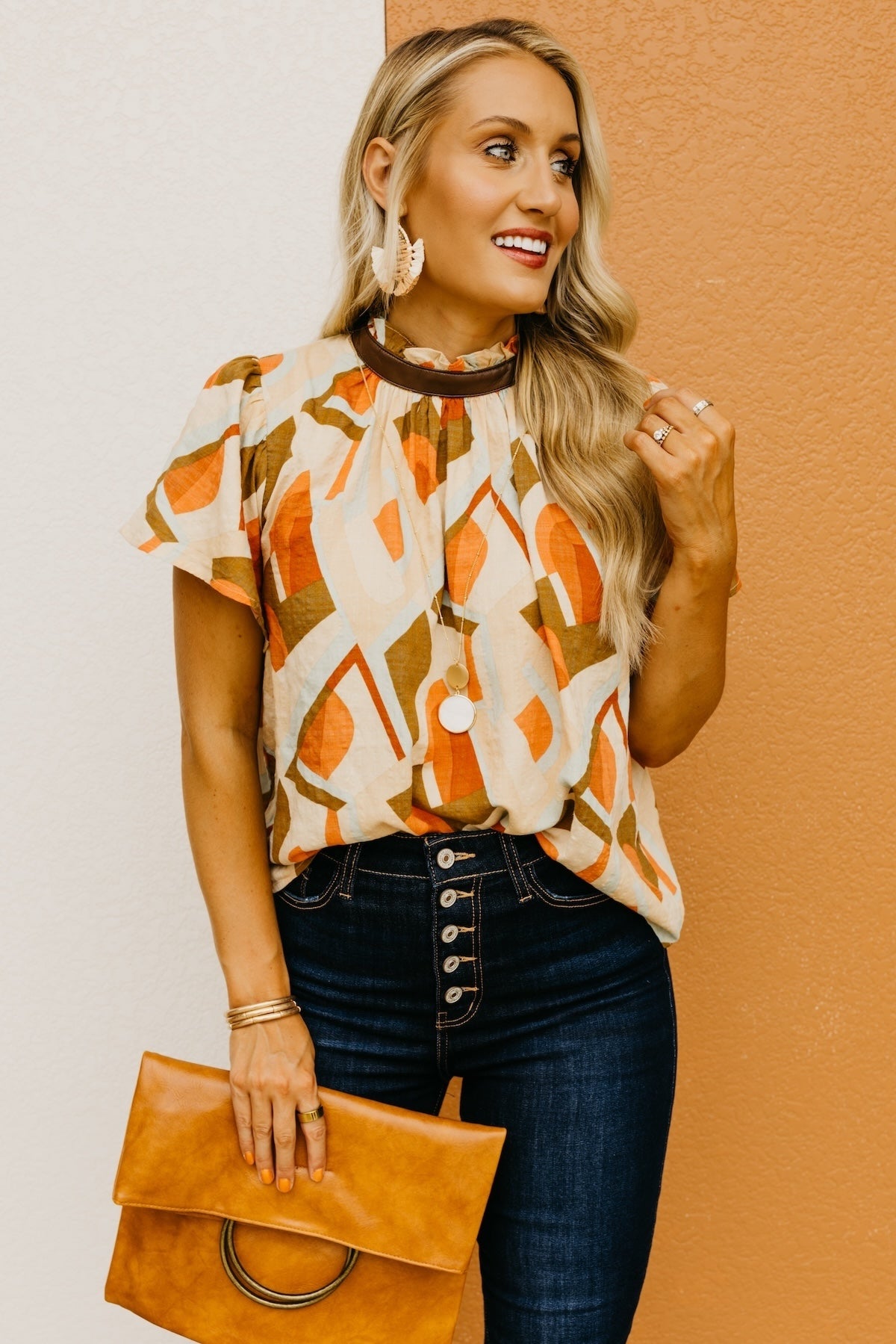 The Weber Printed Blouse