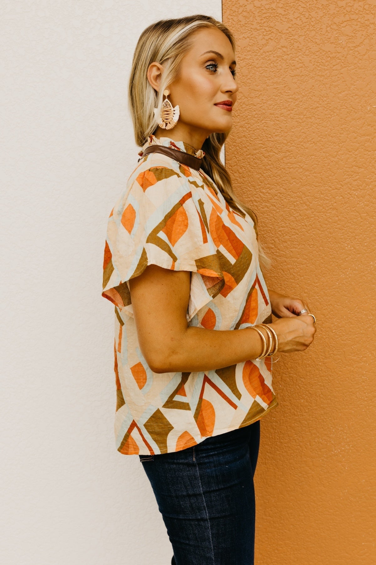 The Weber Printed Blouse