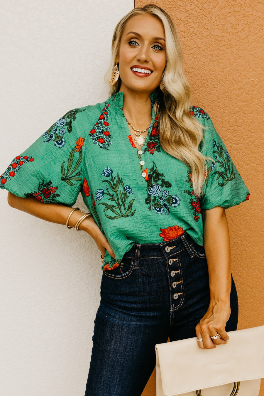 The Sylvania Floral Blouse