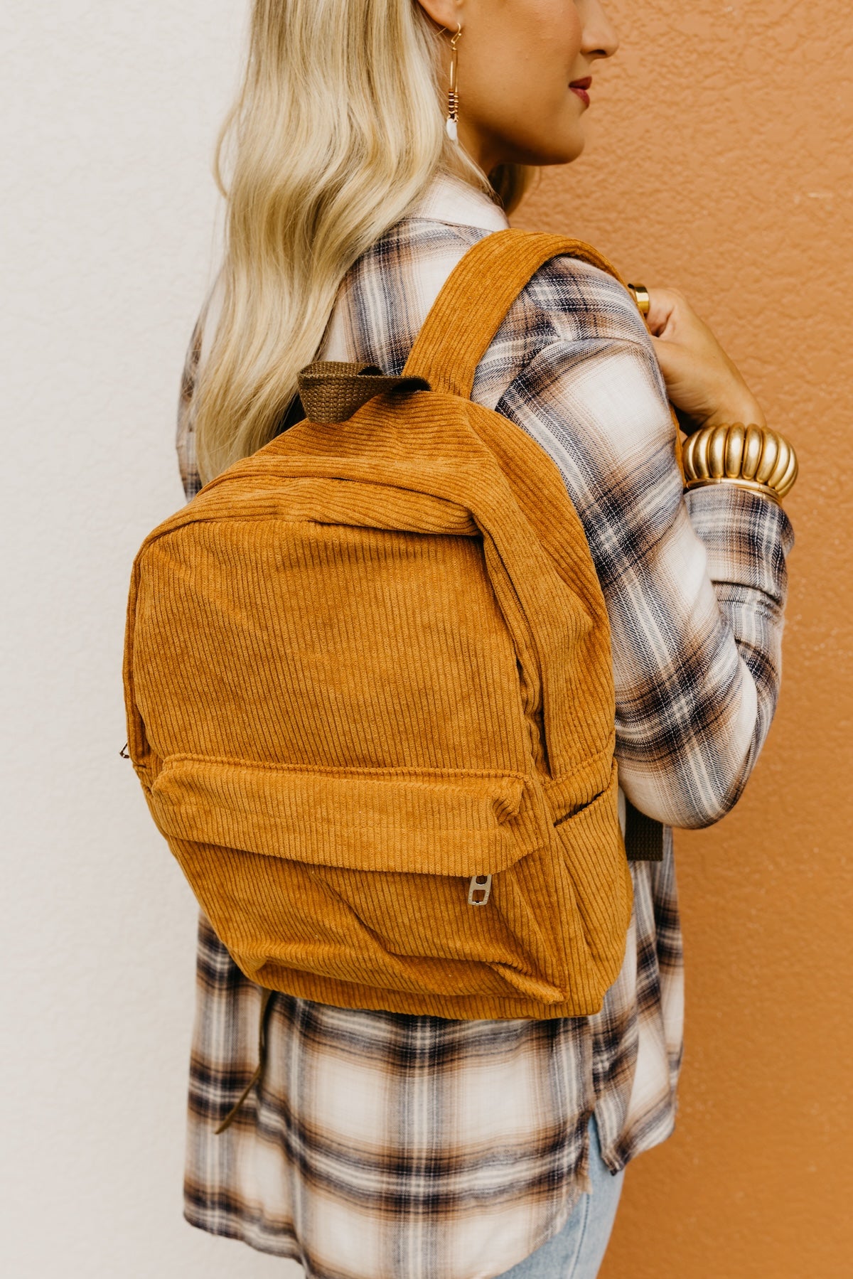 The Matteo Corduroy Backpack