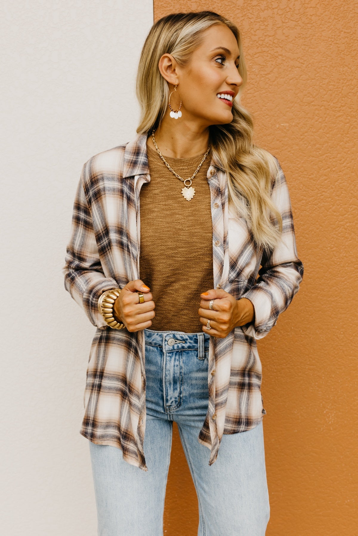 The Livia Classic Fit Plaid Shirt