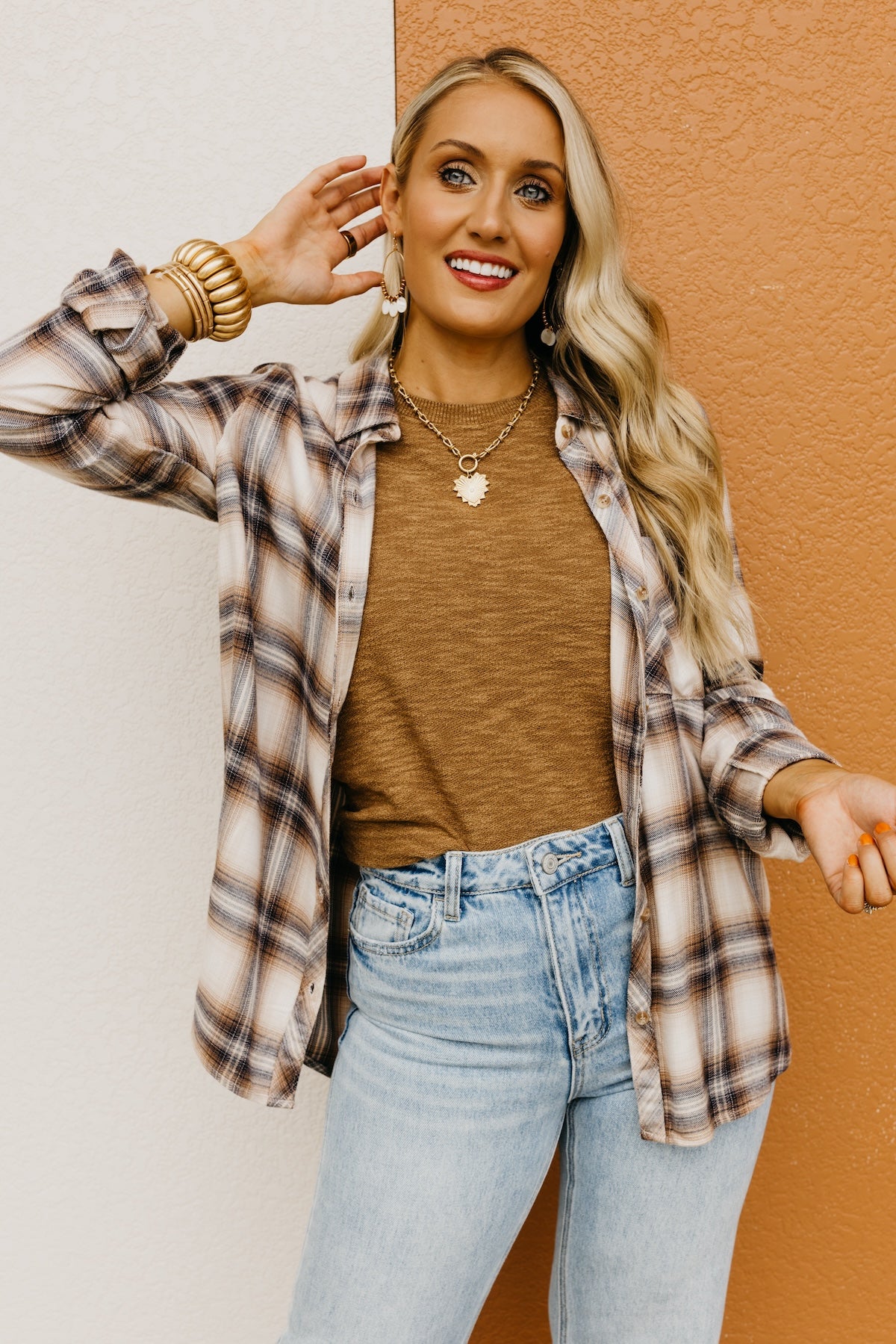 The Livia Classic Fit Plaid Shirt