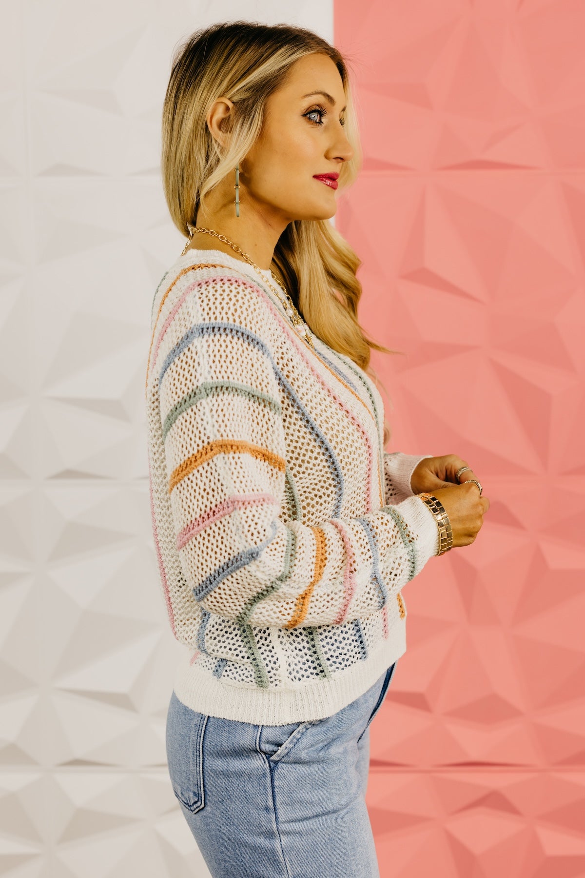 The Malachi Open Knit Sweater