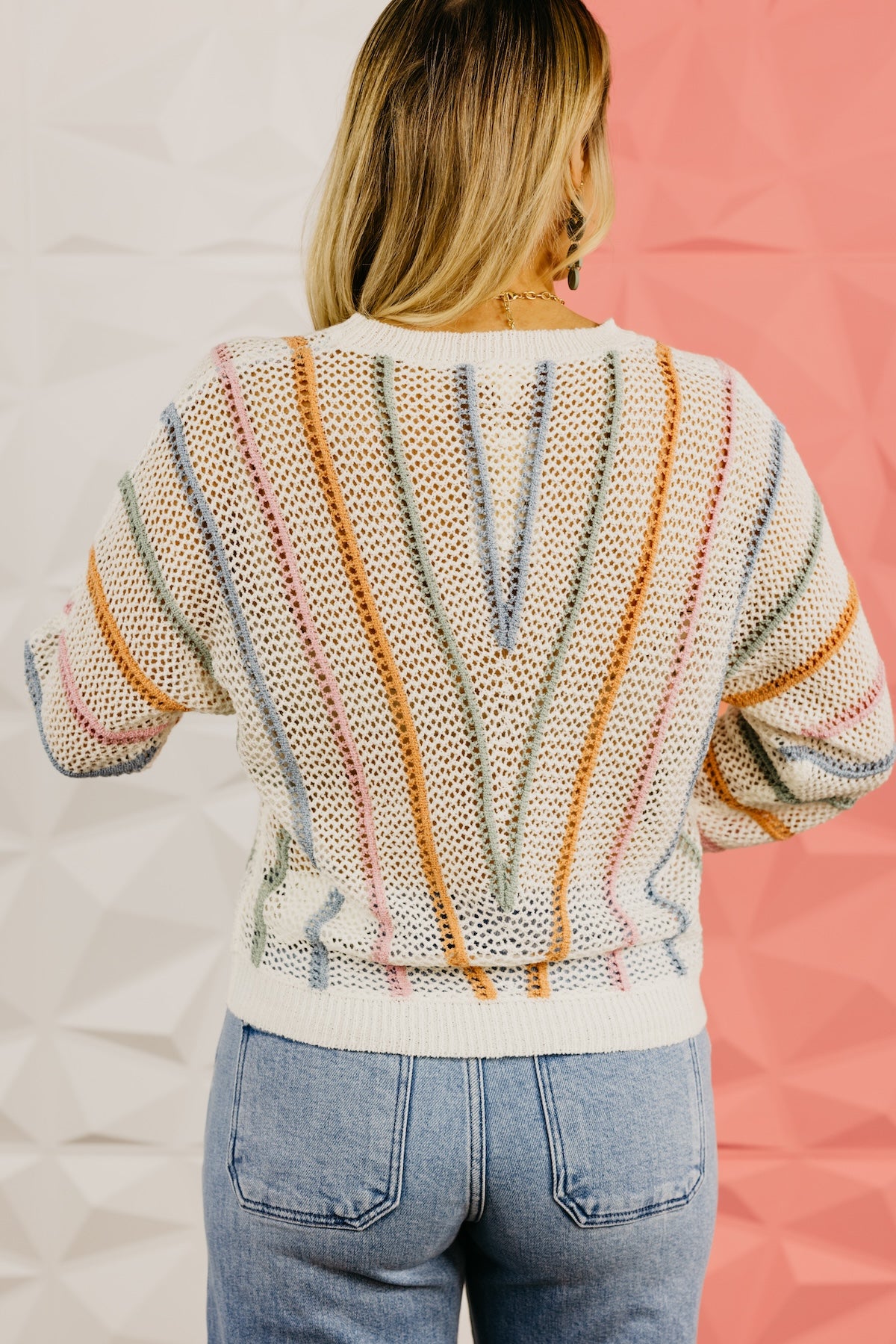 The Malachi Open Knit Sweater