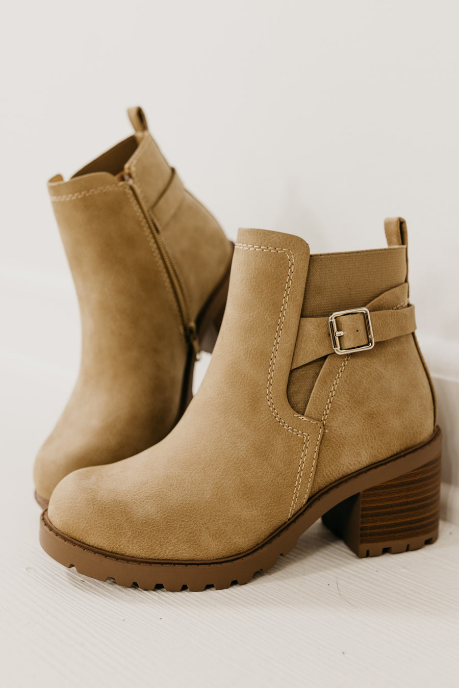 The Puggle Moto Buckle Bootie