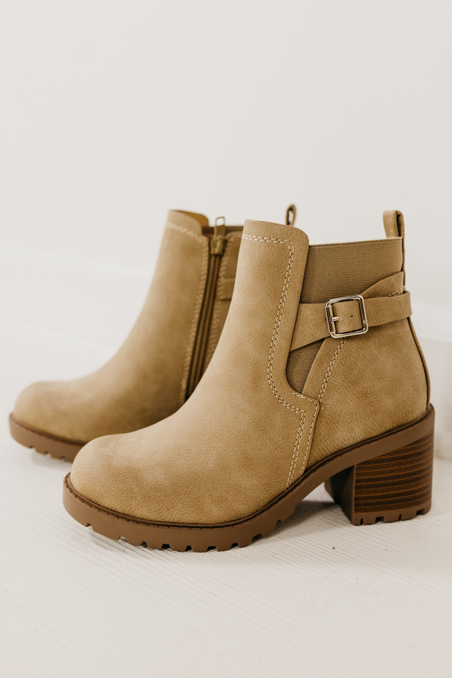 The Puggle Moto Buckle Bootie