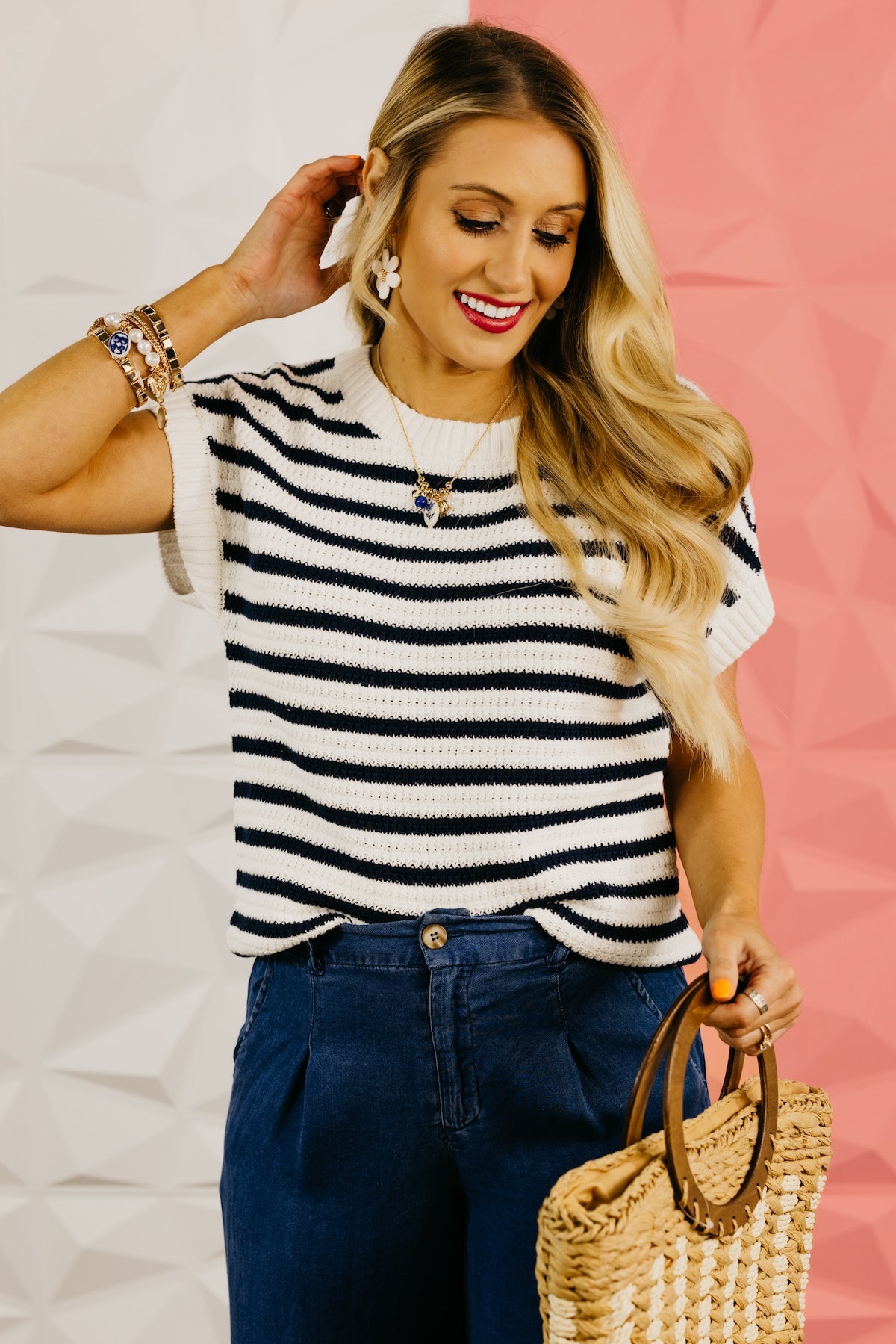 The Jessie Stripe Sweater Top