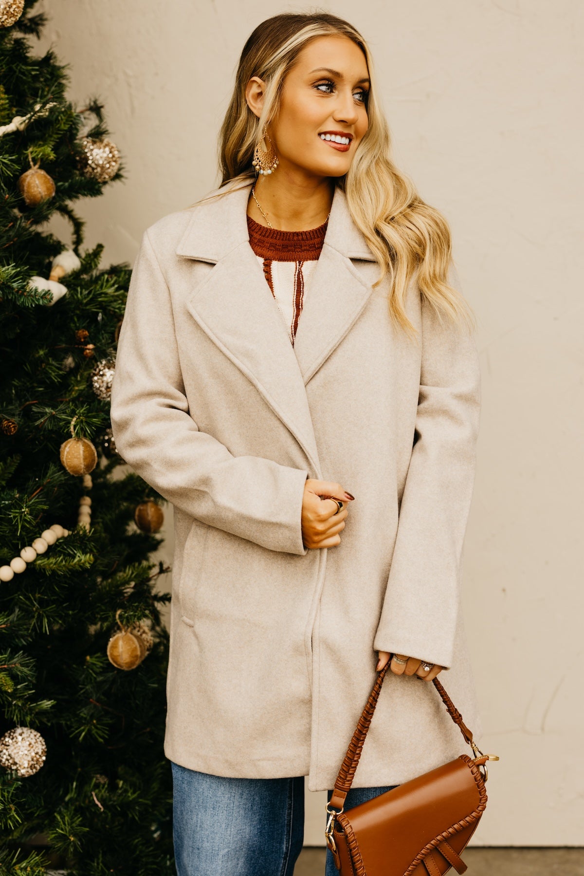 The Deborah Longline Blazer Coat