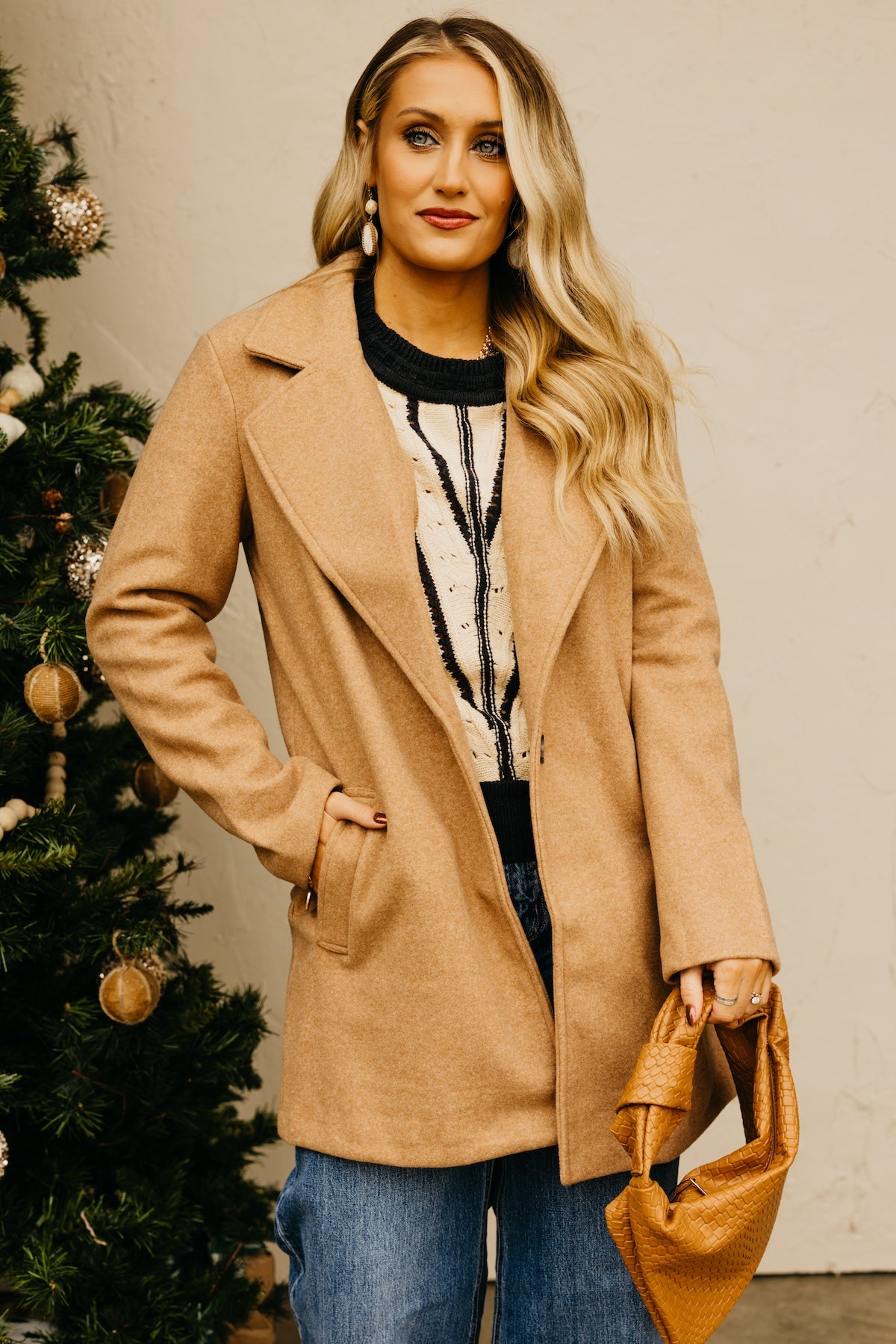 The Deborah Longline Blazer Coat